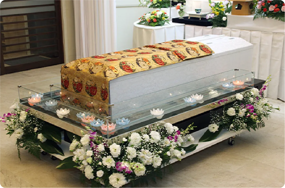 規模や宗派を超えて故人様に合った葬儀が可能